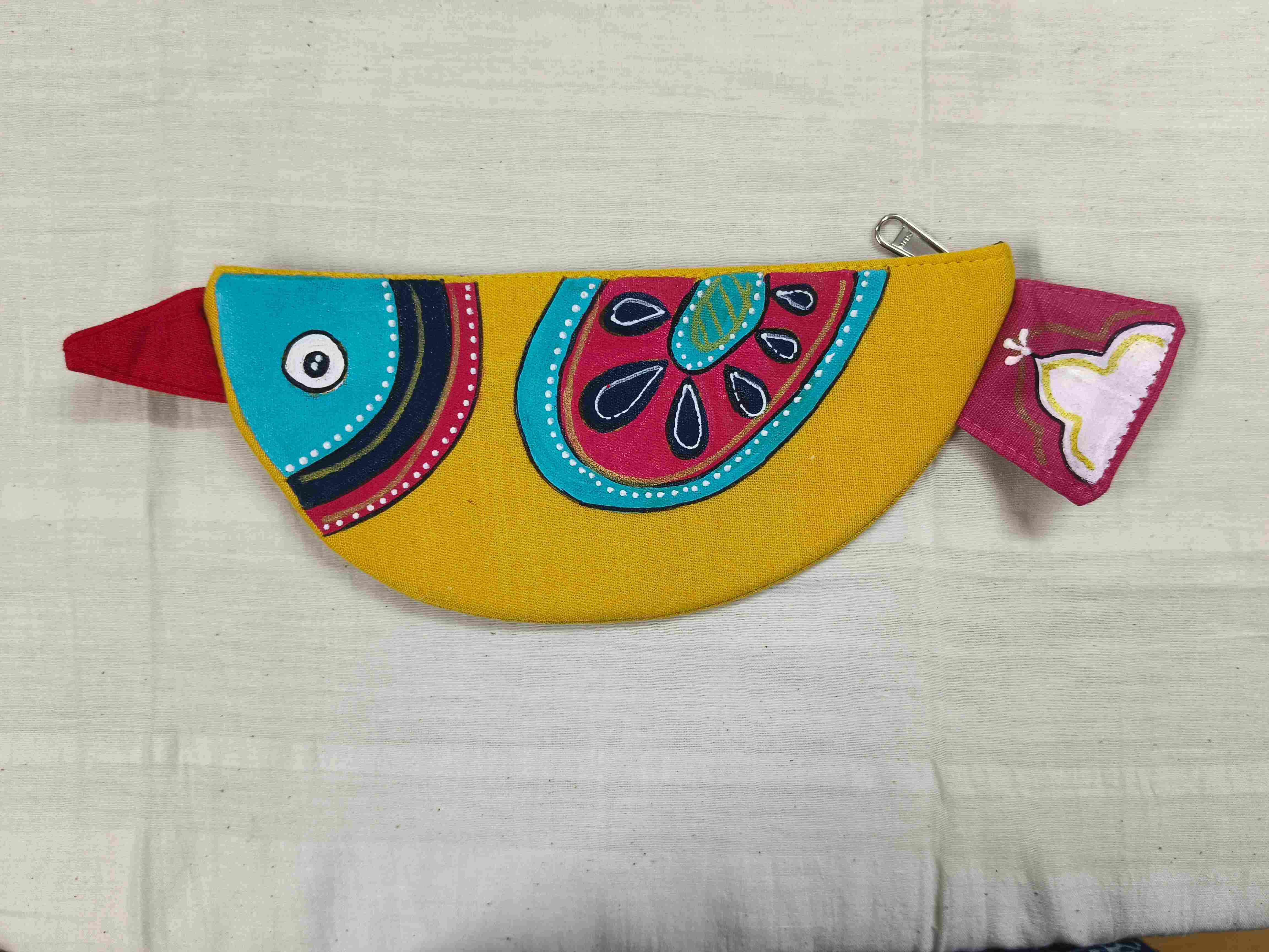 Handpainted Pouch
